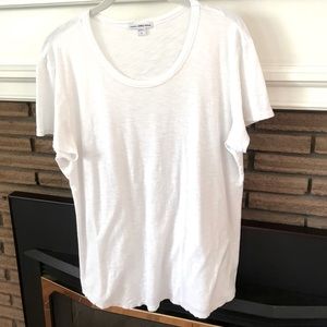 James Perse white T. Size 4